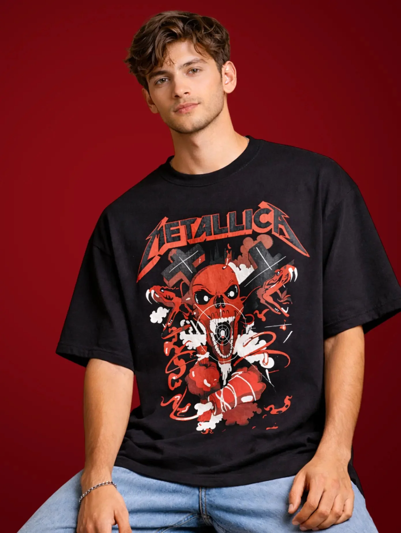 METALLICA OVERSIZED T-SHIRT - Image 6