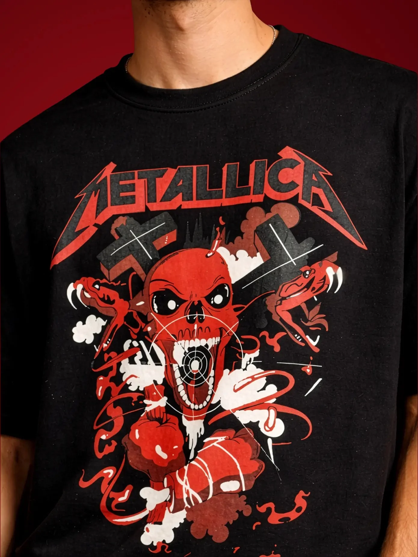 METALLICA OVERSIZED T-SHIRT - Image 7