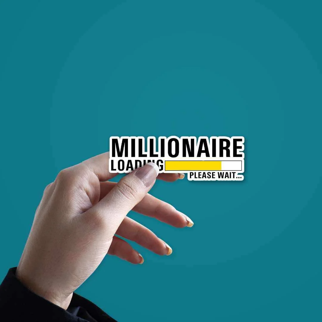 Millionaire LOADING Sticker - Image 2