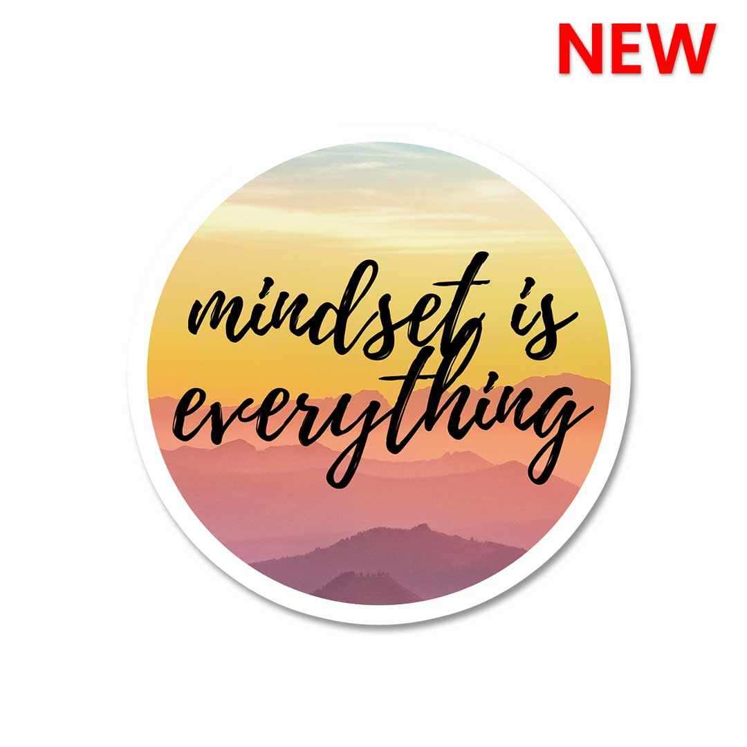 Mindset is everything Sticker