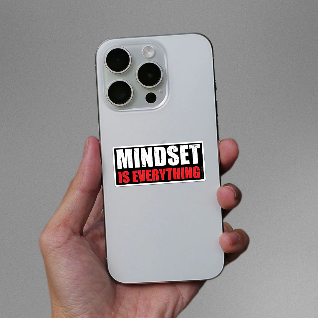 Mindset Is Everything Sticker - Image 3