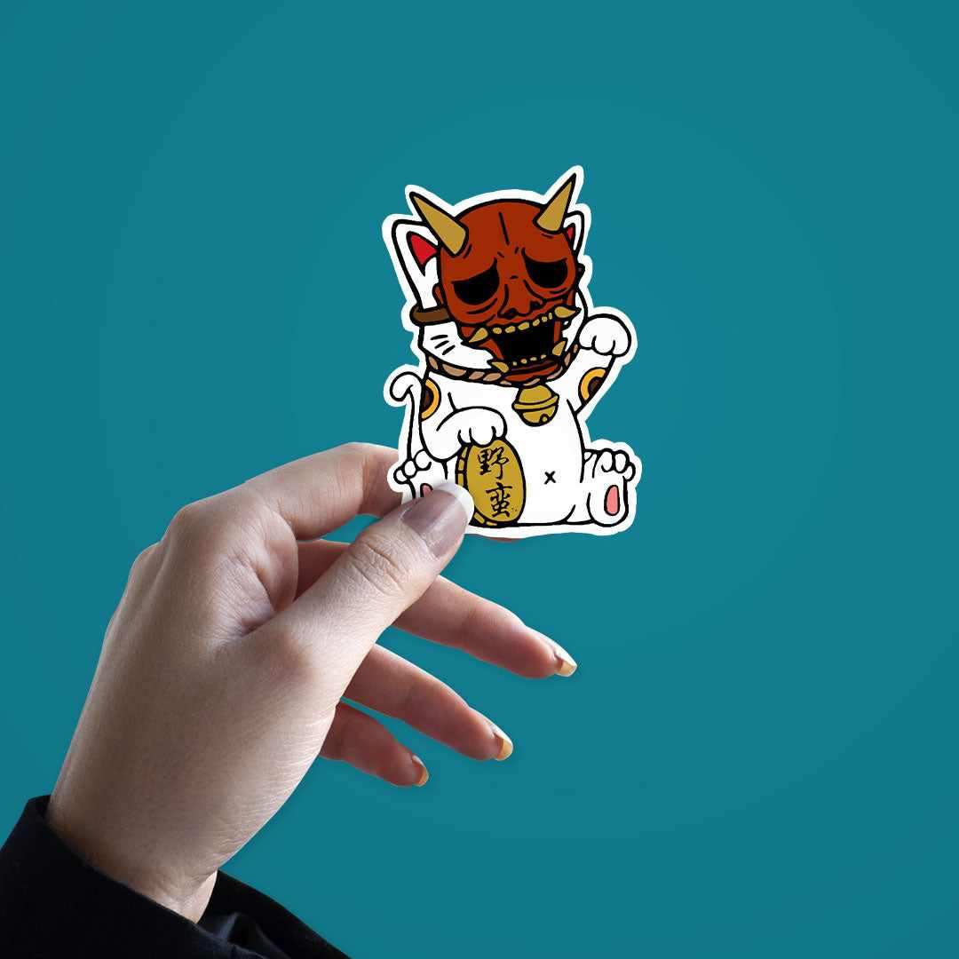Monster Cat Sticker - Image 3