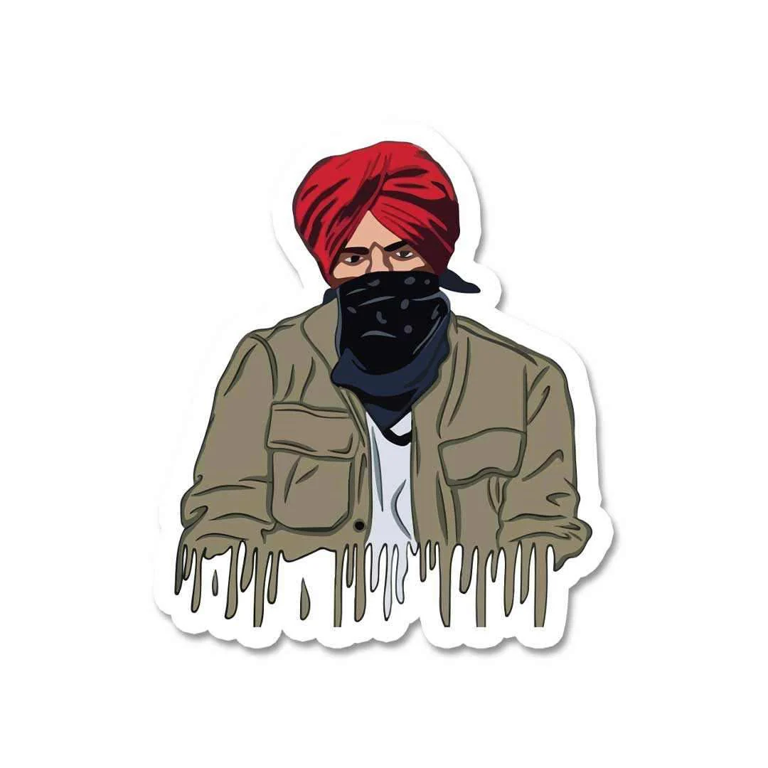 Moosewala Sticker - Image 2