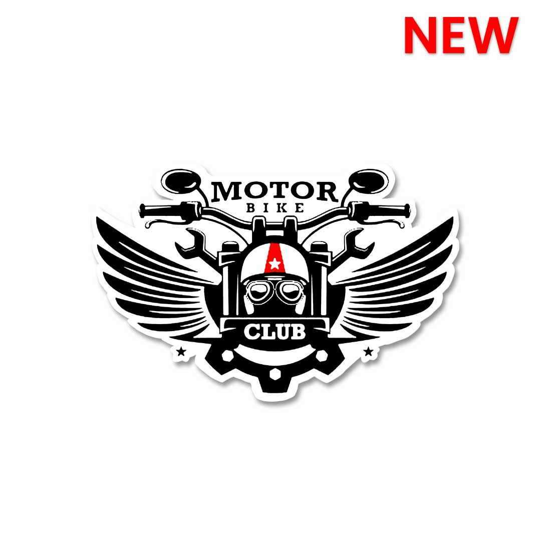 Motor bike club Sticker