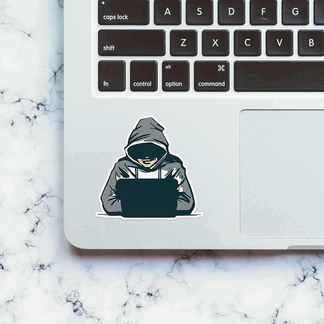 Mr. Hacker Sticker - Image 4