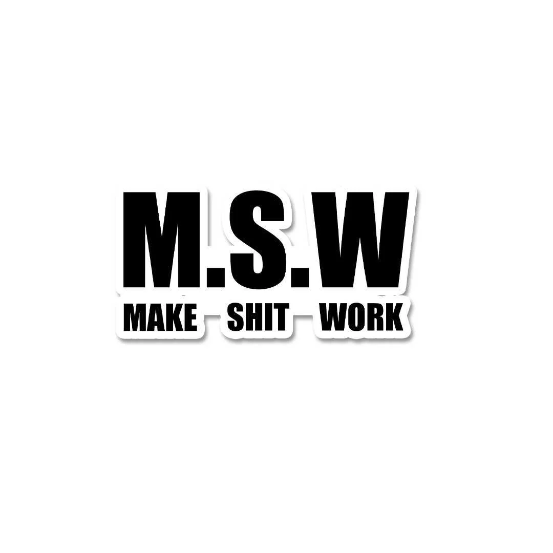 Msw Sticker - Image 2