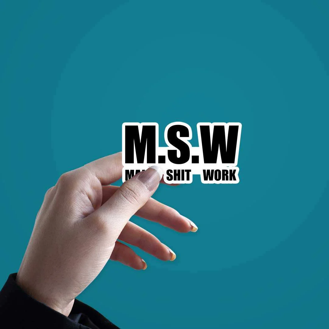 Msw Sticker - Image 3
