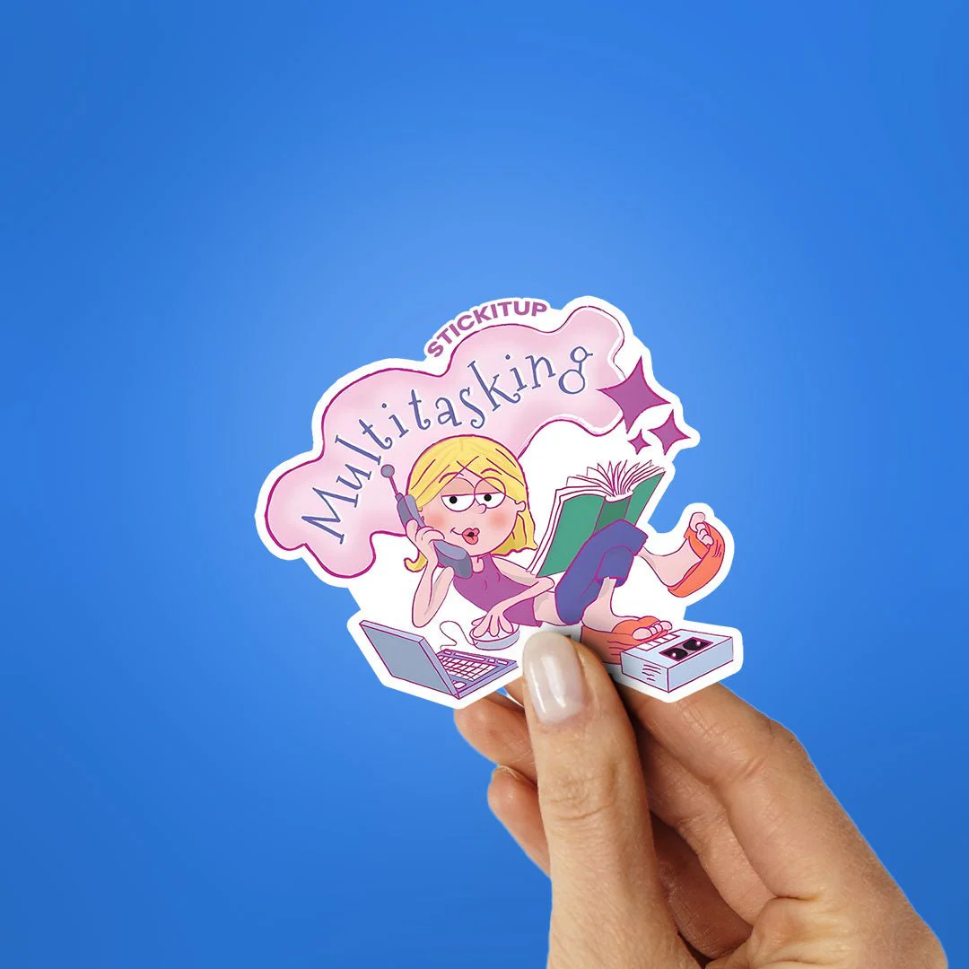 MULTITASKING Sticker - Image 2