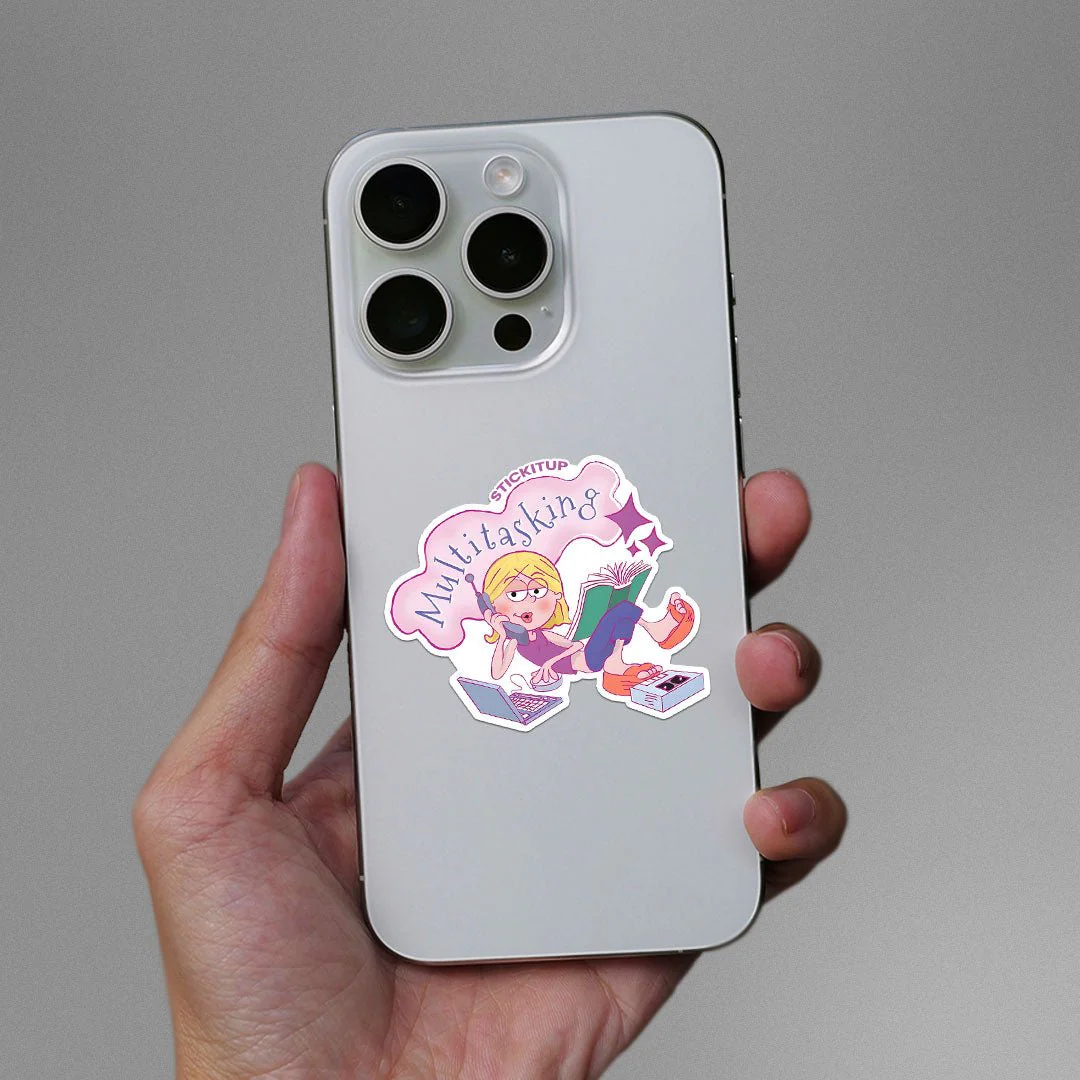 MULTITASKING Sticker - Image 3