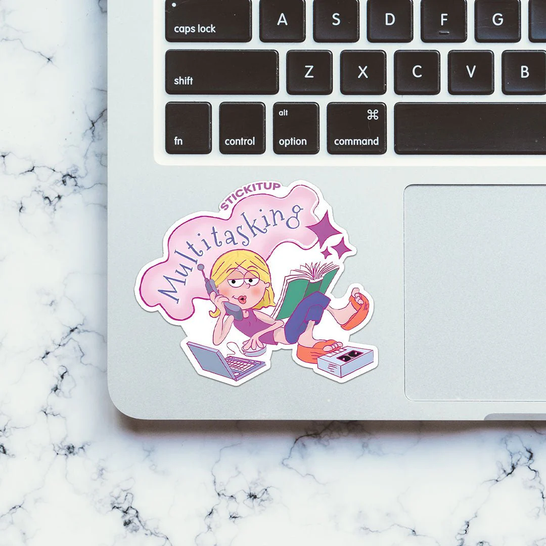 MULTITASKING Sticker - Image 4
