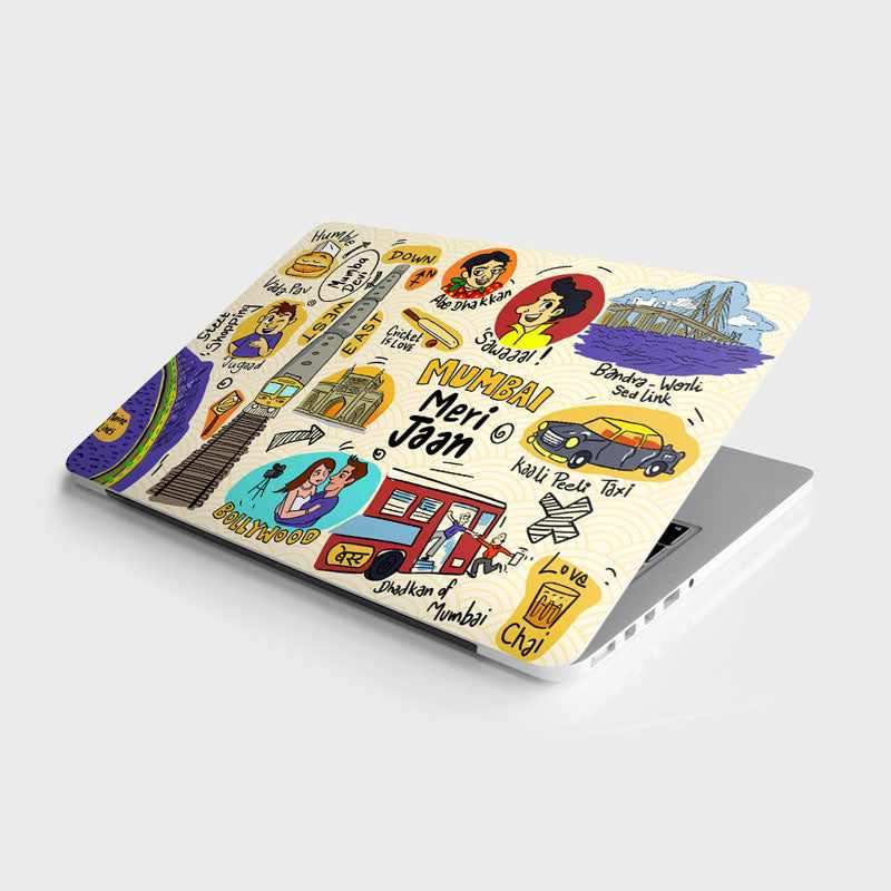Mumbai Meri Jaan Laptop Skin - Image 2