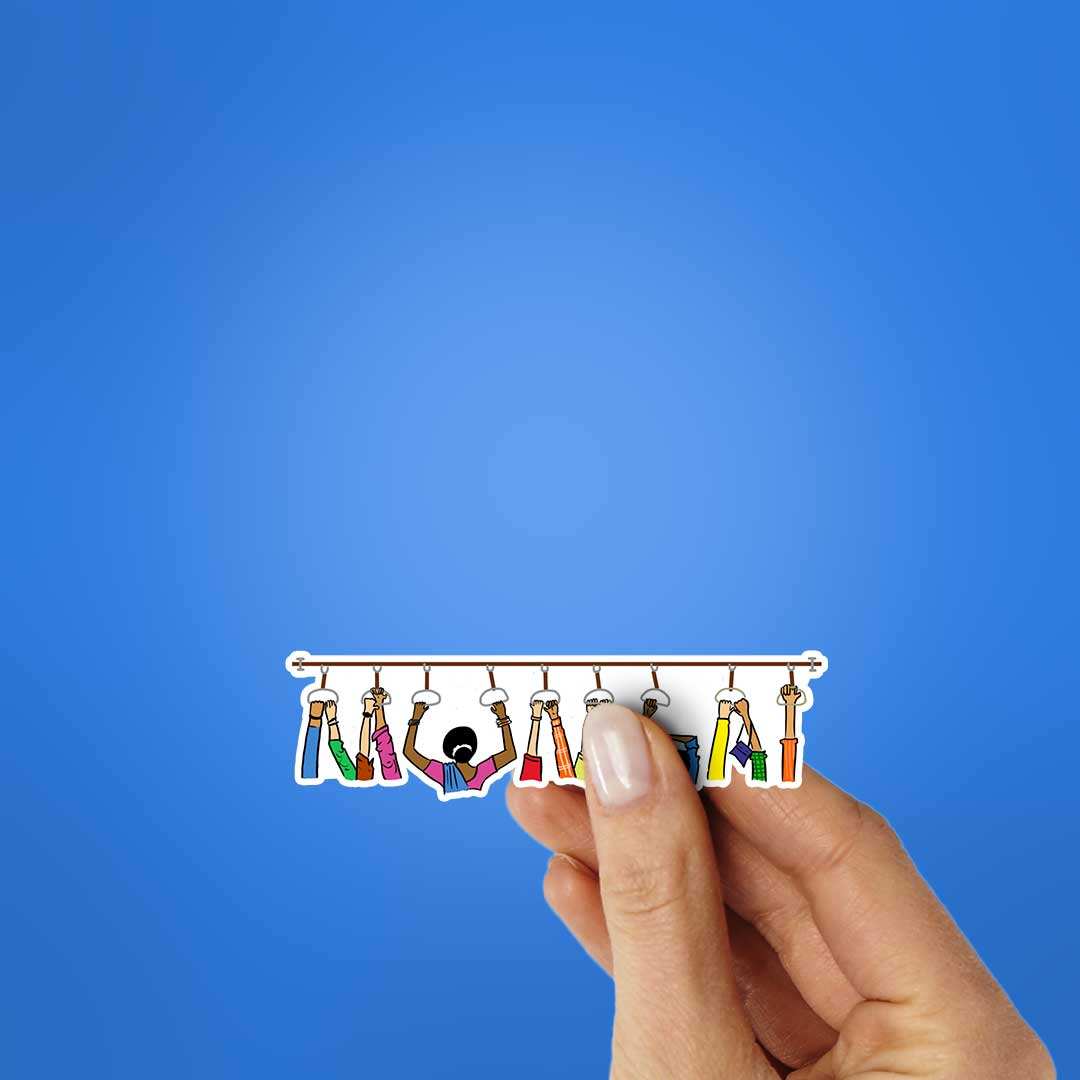 Mumbai Rush Sticker - Image 2