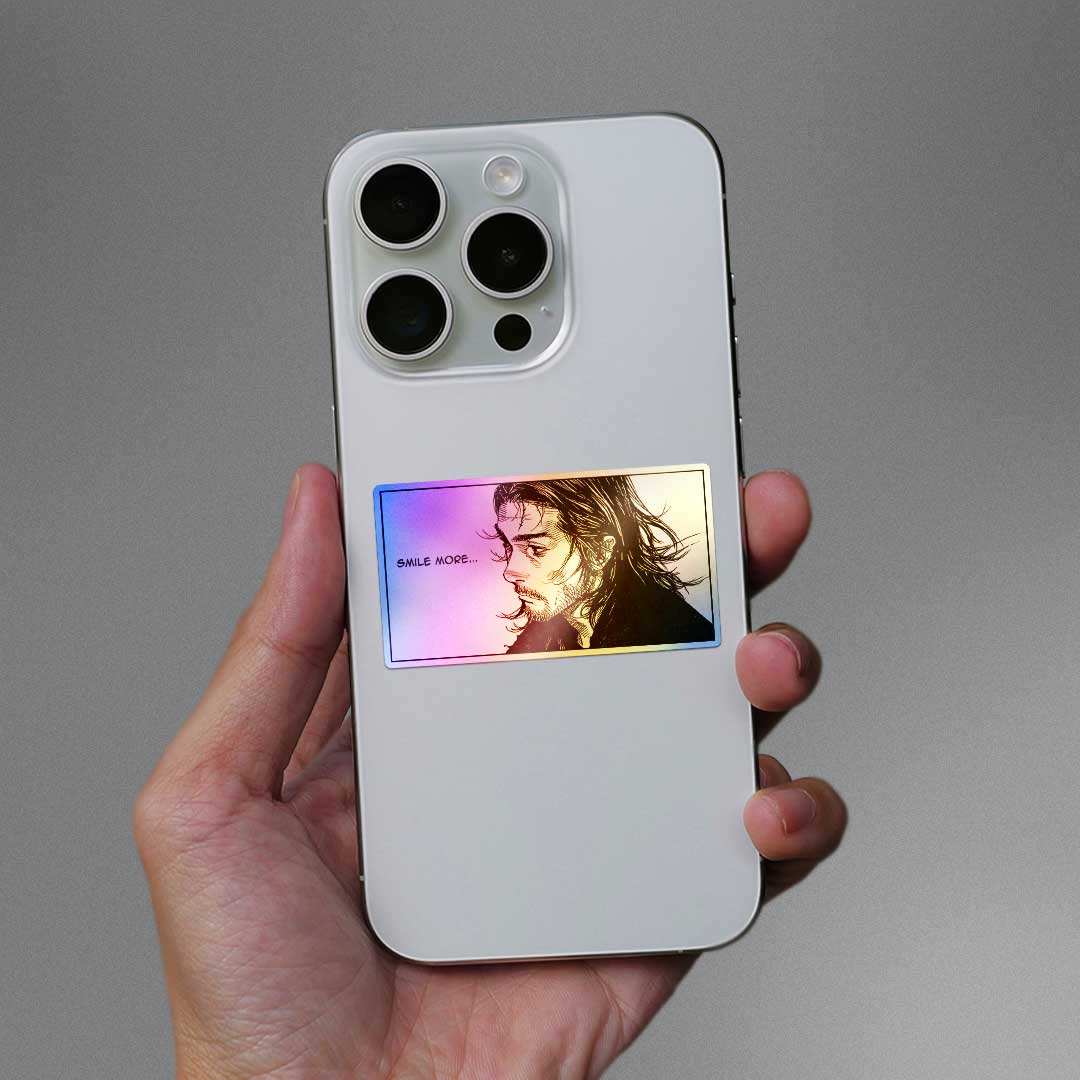 Musashi Miyamoto Holographic Sticker - Image 4