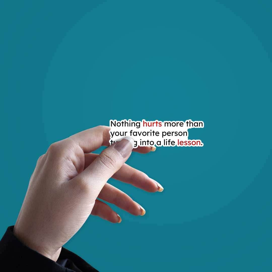 Nothing Hurts Sticker - Image 3