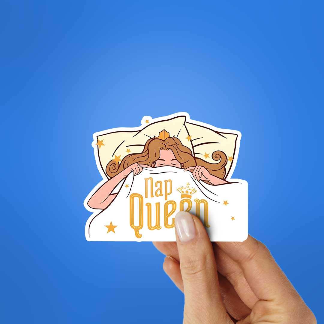 Nap Queen Sticker - Image 2