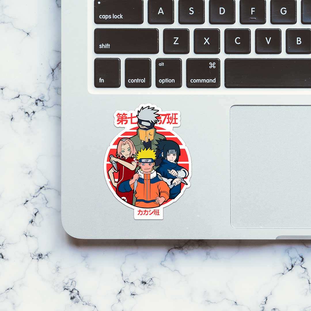 Naruto Squad Sticker - Image 4