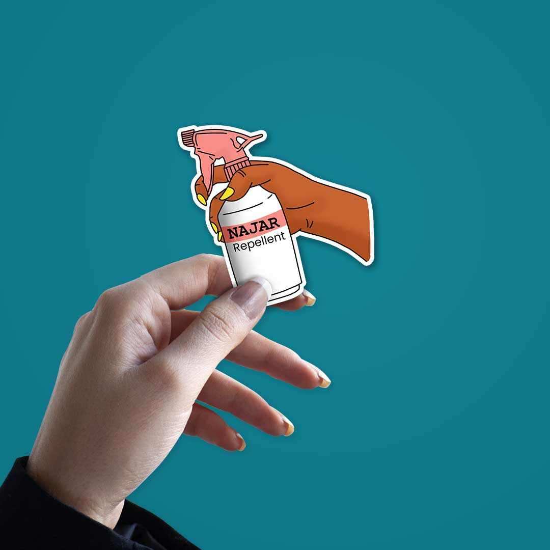 Nazar Repellent Sticker - Image 2
