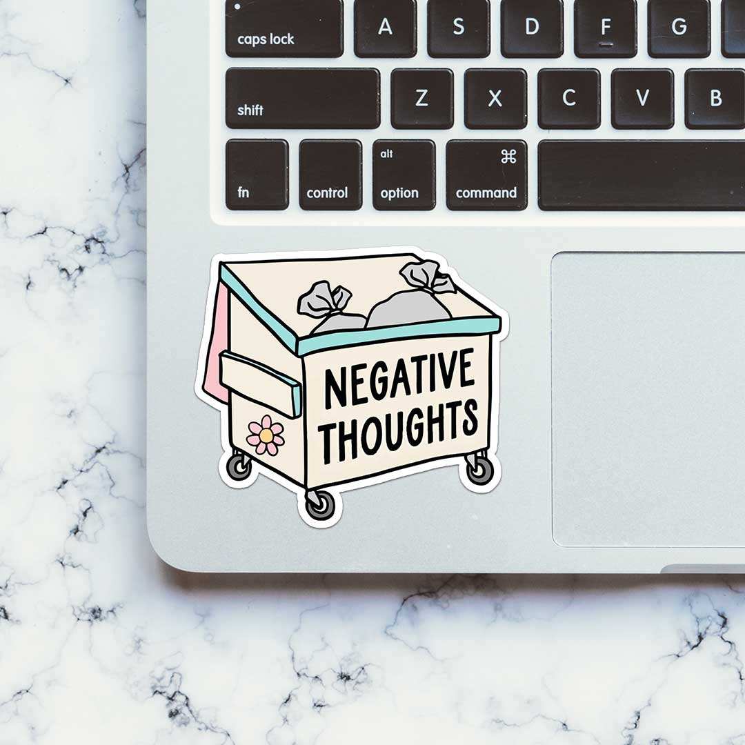 Negative Thoughts Sticker - Image 4