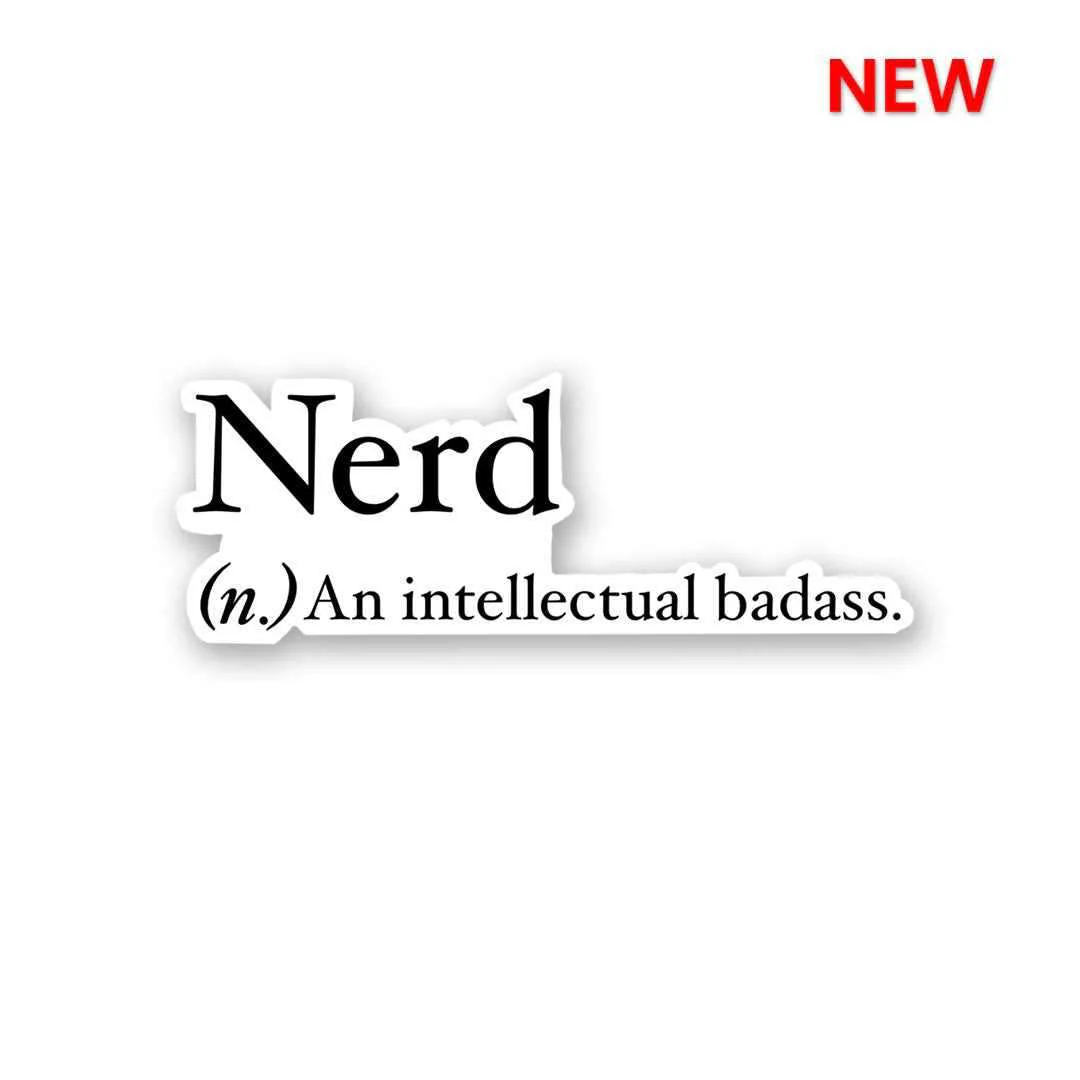 Nerd Sticker