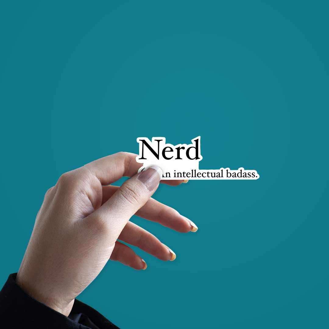 Nerd Sticker - Image 3
