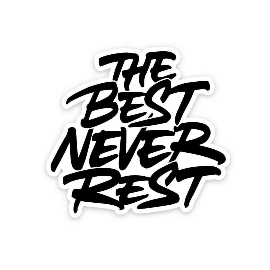 Never Rest Sticker - Image 5
