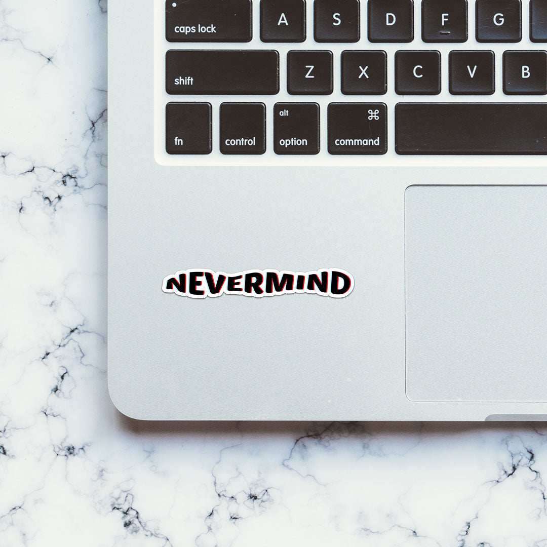 Nevermind Sticker - Image 4