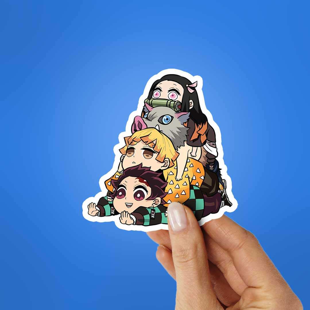Nezuko Demon Slayer Sticker - Image 2