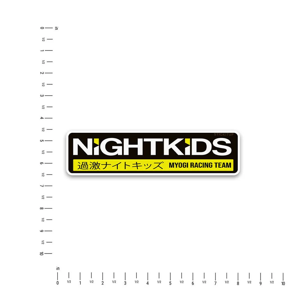 Nightkids Bumper Sticker - Image 4