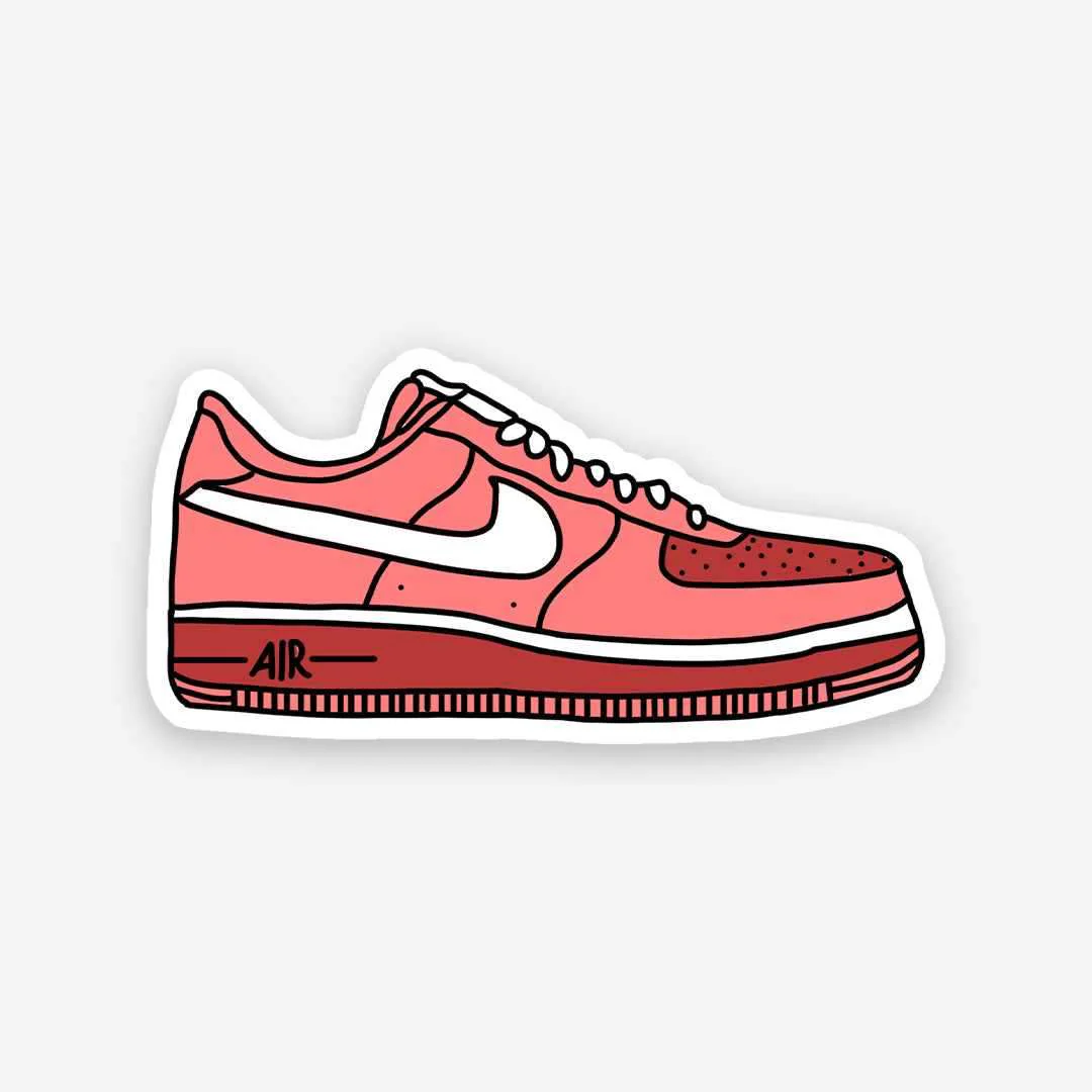 Air Shoe Pink sticker