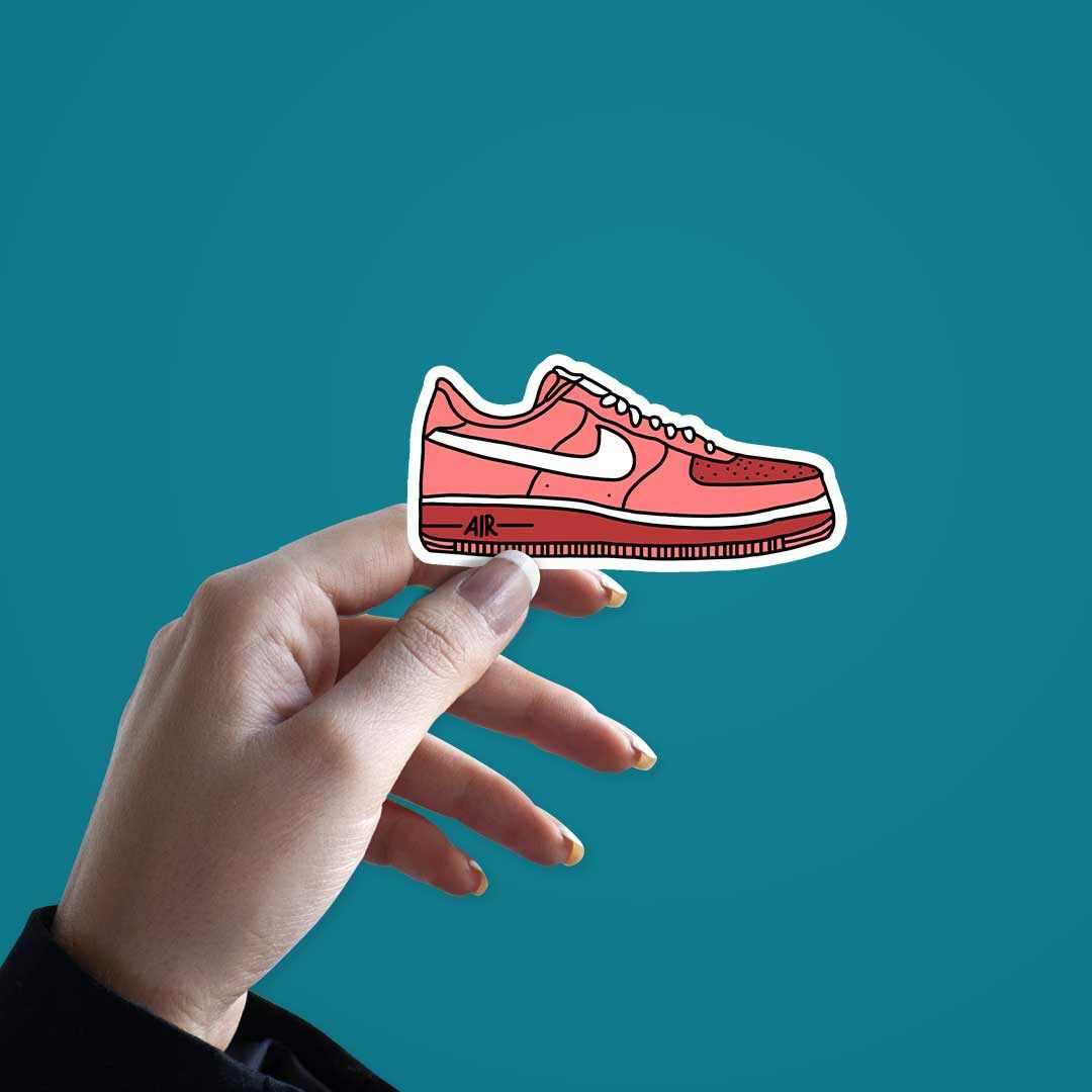 Air Shoe Pink sticker - Image 2