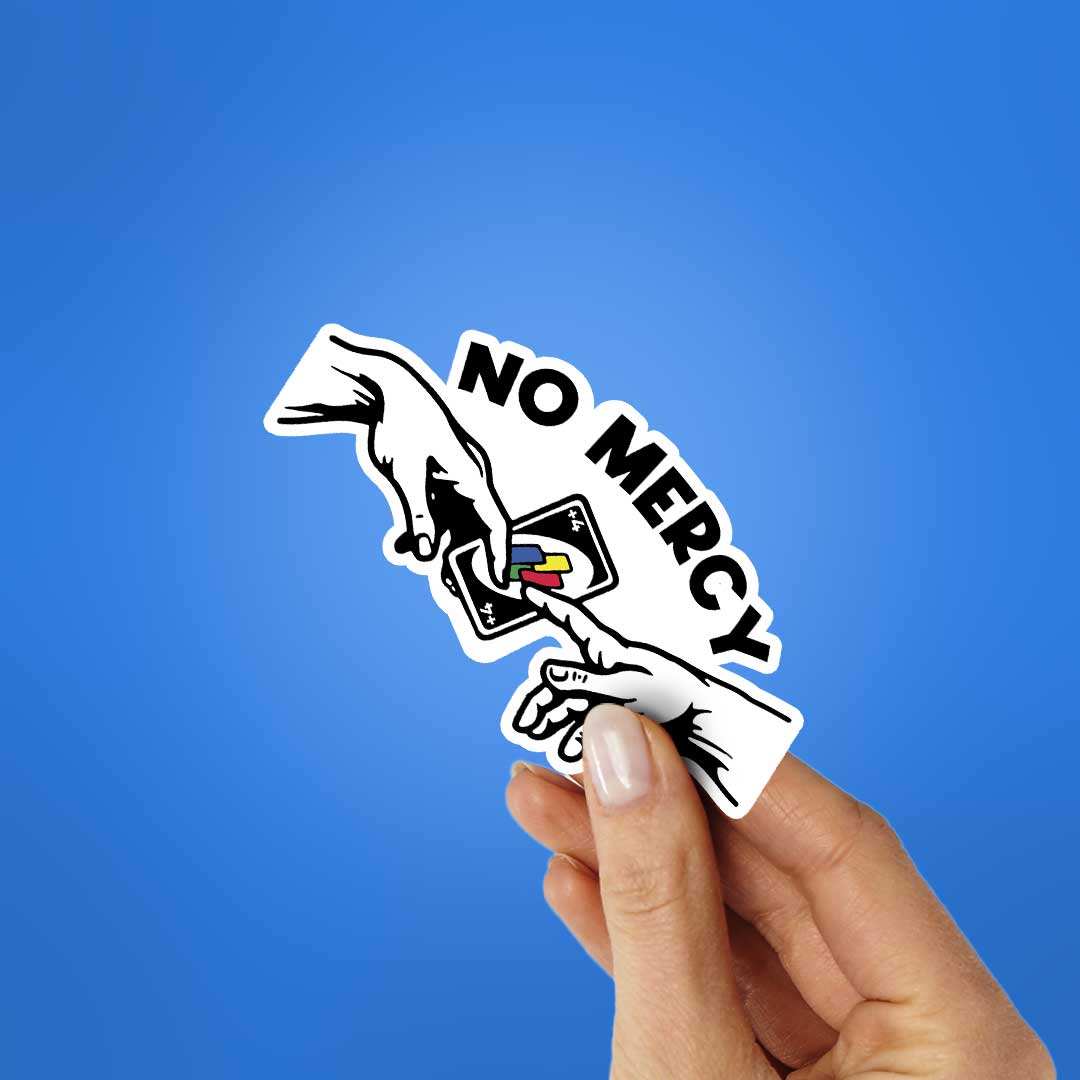 No Mercy Sticker - Image 2