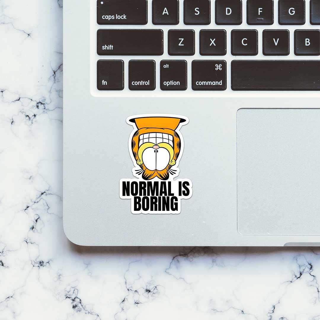 Normal Is Boring Sticker - Image 5