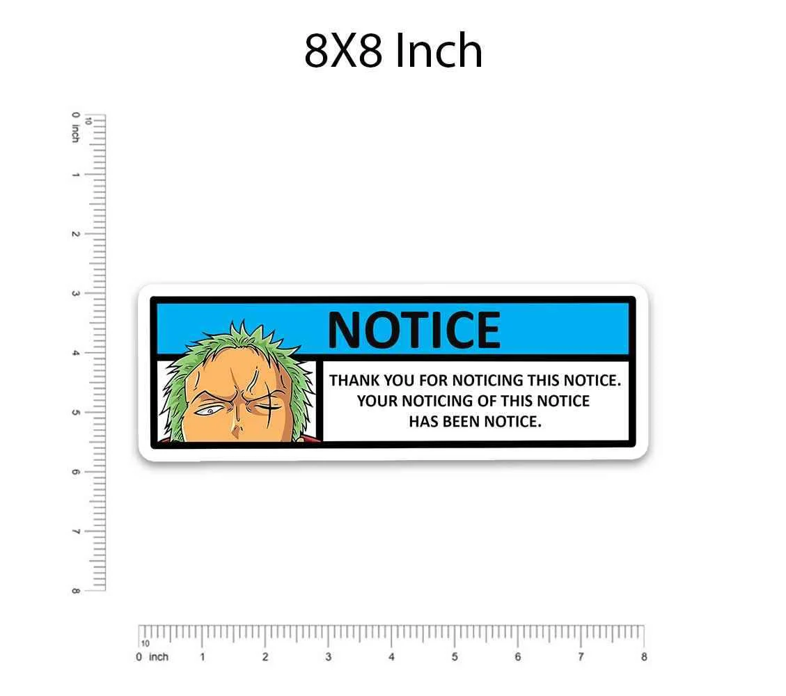 Notice Bumper Sticker - Image 5