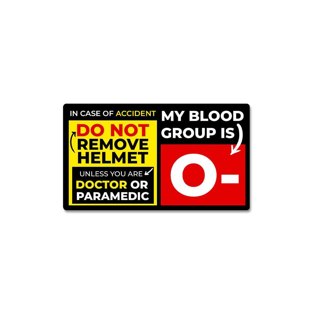 O Negative Sticker - Image 2