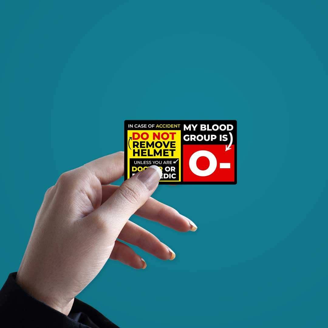 O Negative Sticker - Image 3