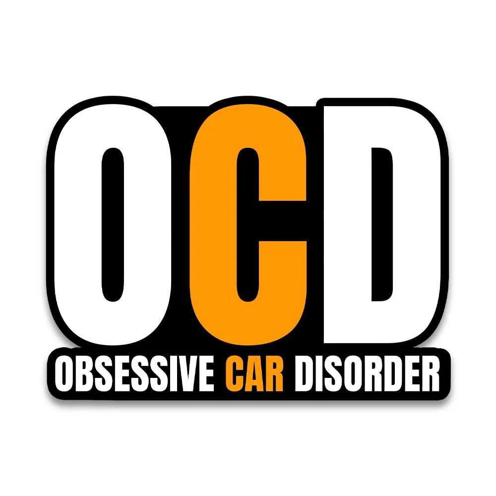 Obsessive Car Disorder Bumper Sticker - Image 2