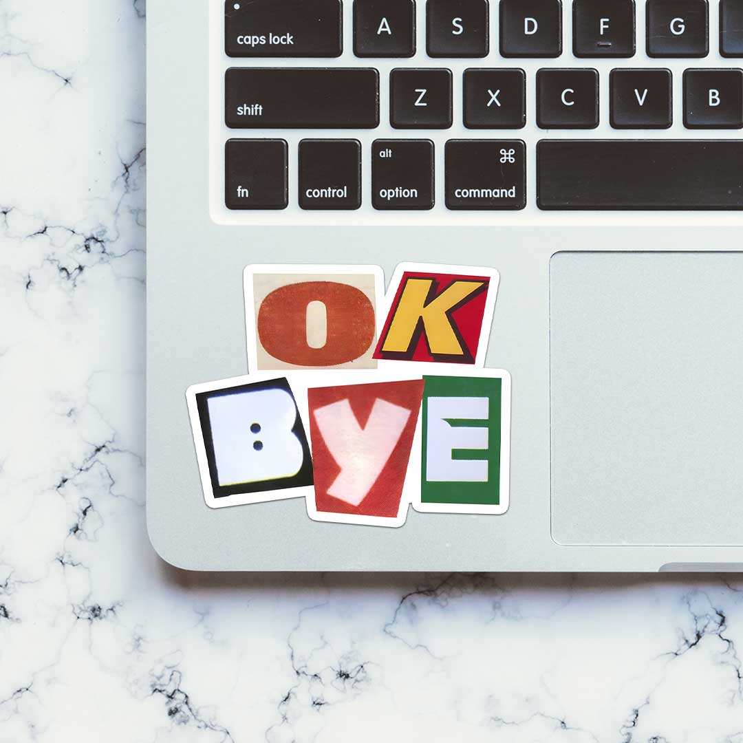 Ok Bye Sticker - Image 4