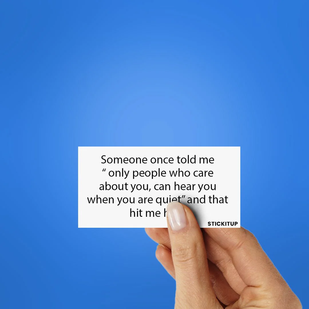 Only People Who Care About You Sticker - Image 2