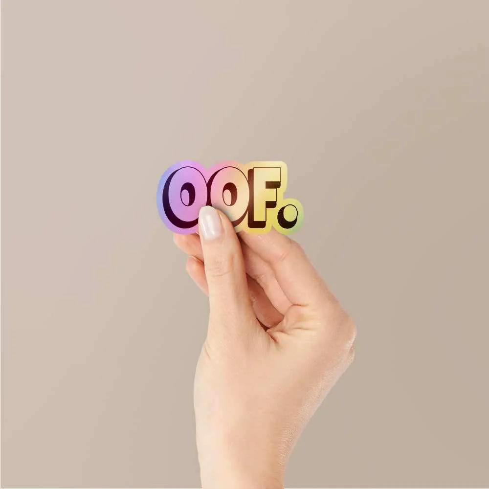 OOF Holographic Stickers - Image 2