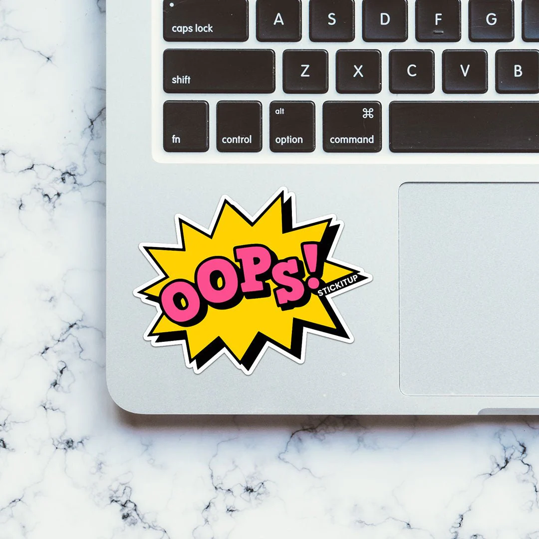 Oops Sticker - Image 4