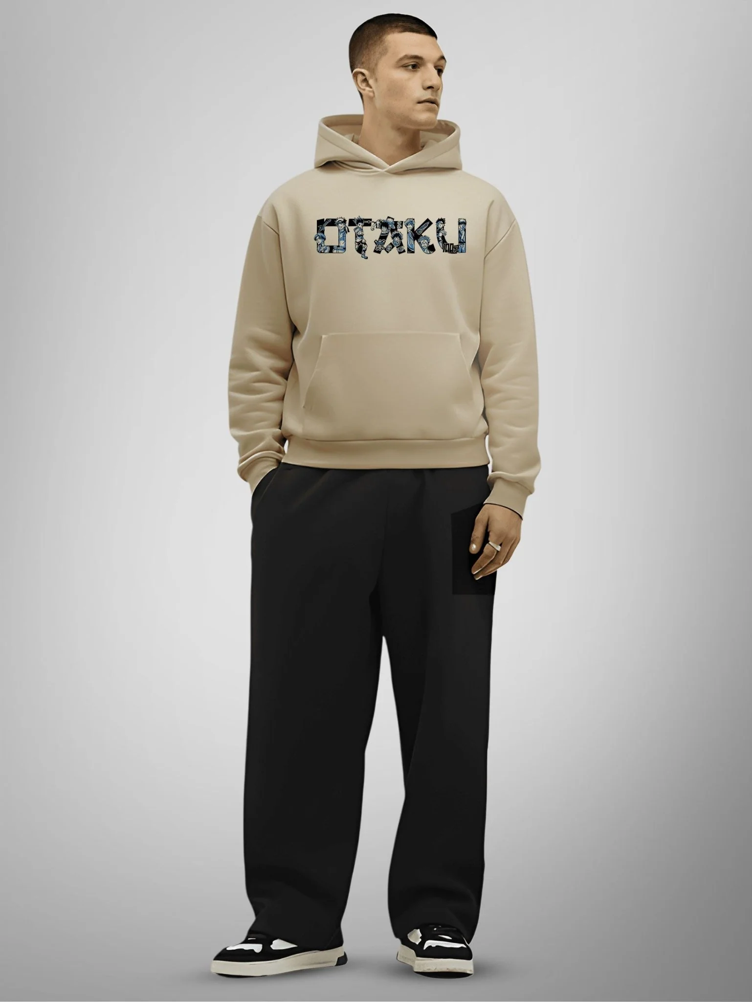 OTAKU OVERSIZED HOODIE - Image 3