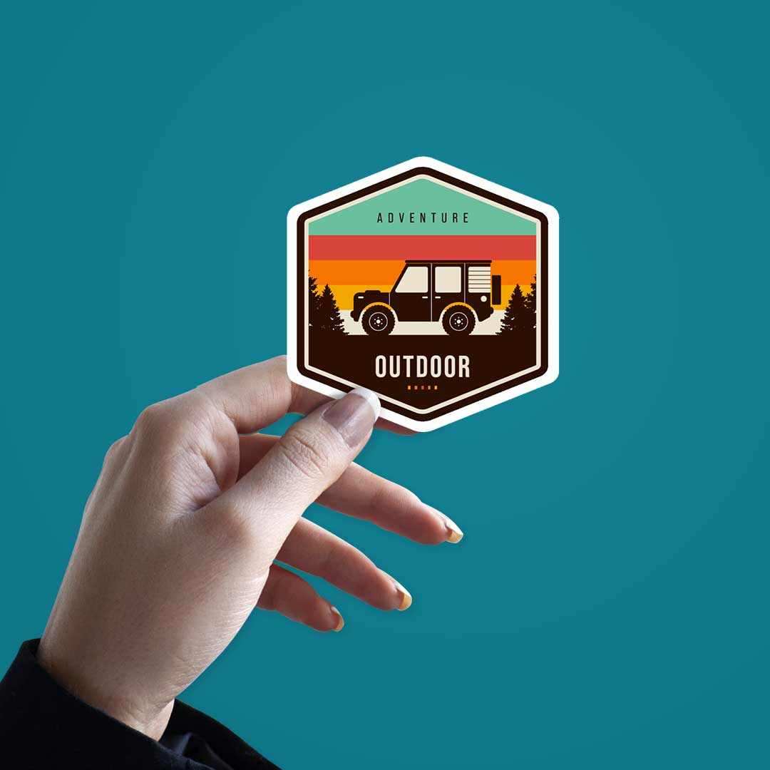 OUTDOOR RIDE Sticker - Image 3