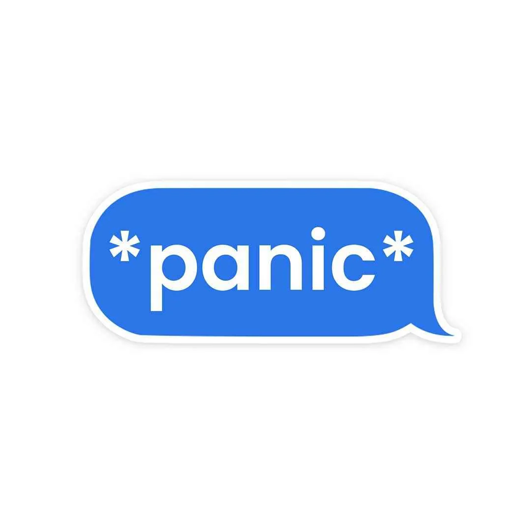 Panic Sticker - Image 2