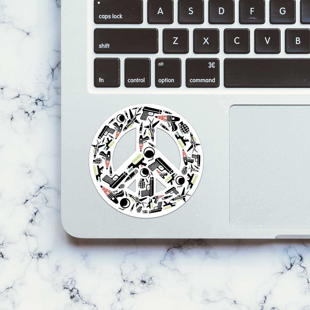 Peace 1.0 Sticker - Image 4