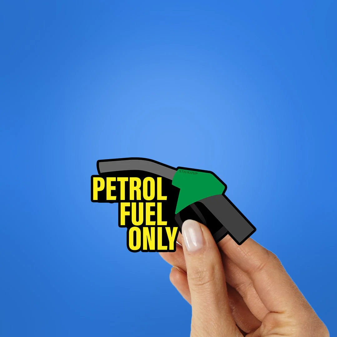 Petrol Fuel Only Sticker - Image 2