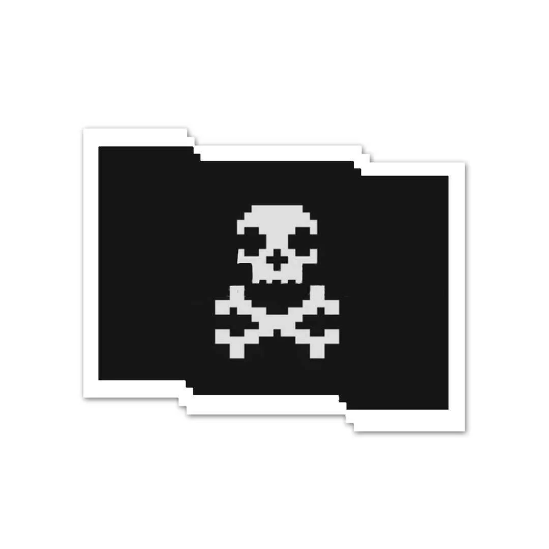 Pirate Hacker Sticker - Image 2
