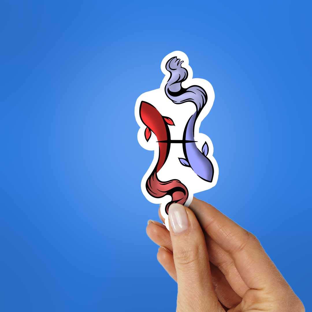 Pisces Sticker - Image 2