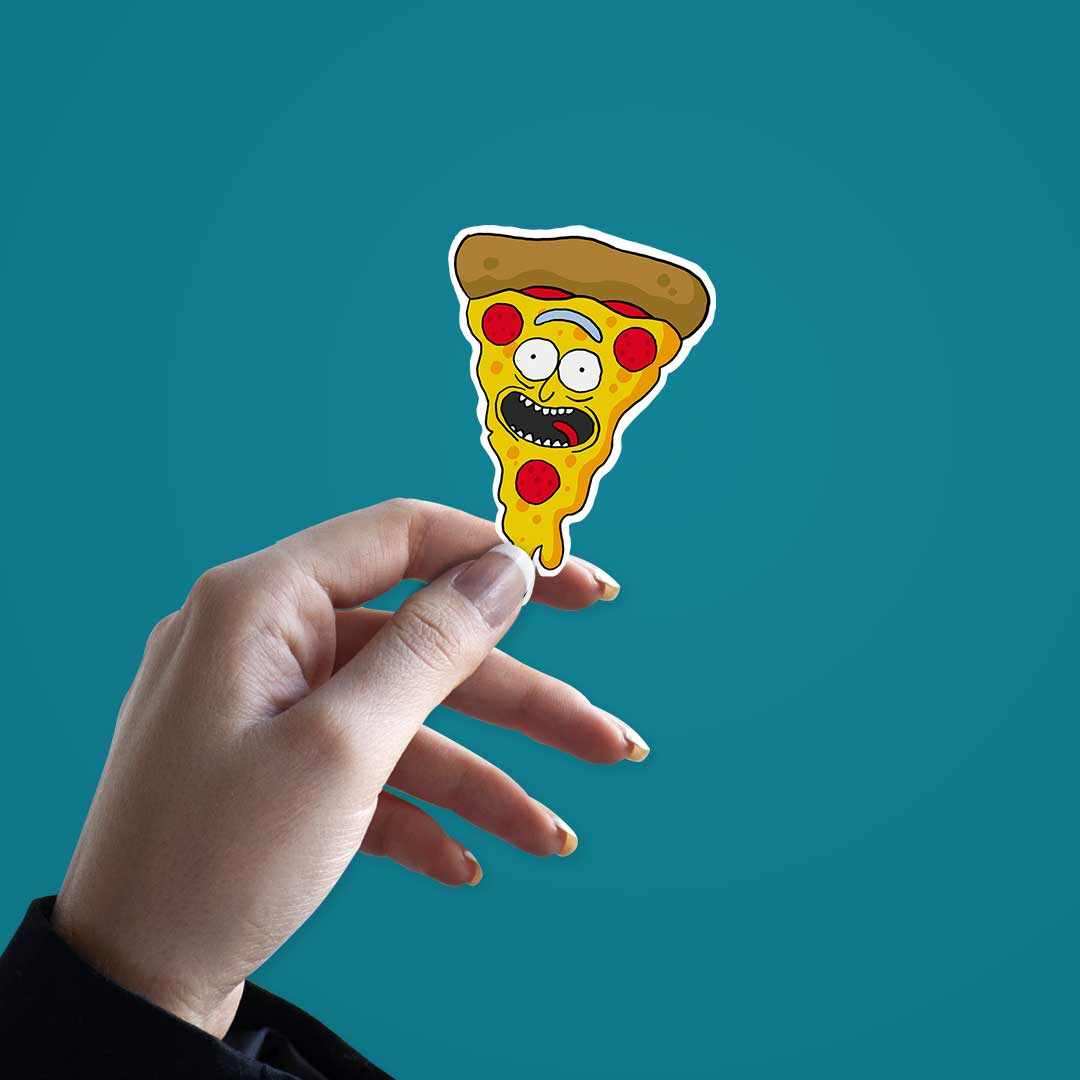 Pizza-Rick Sticker - Image 3