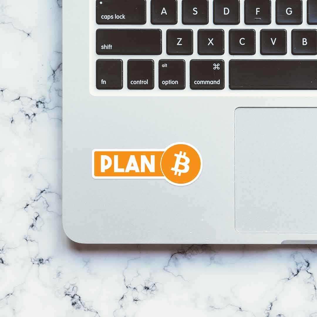 Plan[B]itcoin Sticker - Image 4