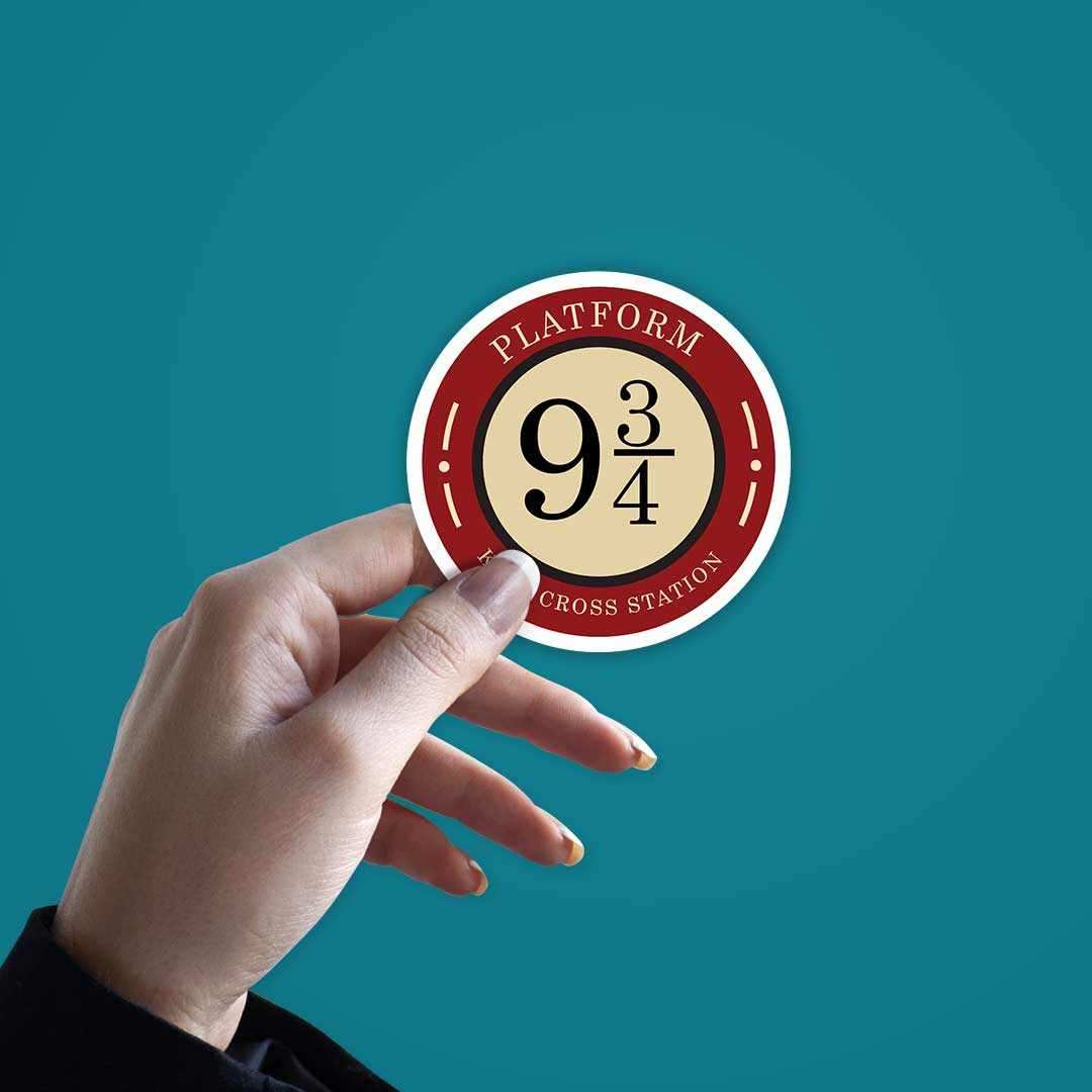 Platform Nine and Three-Quarters Sticker - Image 2